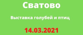 Выставка голубей и птиц 14.03.2021 Сватово